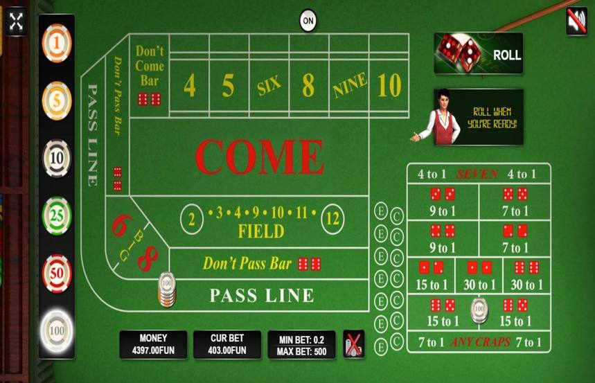 Urgent Games Craps