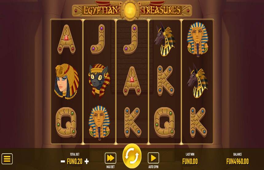 Urgent Games Egyptian Treasures