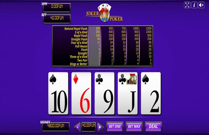 Urgent Games Joker Poker