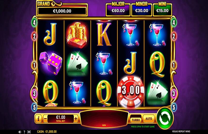 Vegas Repeat Wins