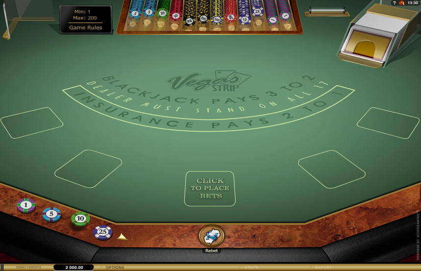 Vegas Strip Blackjack Gold