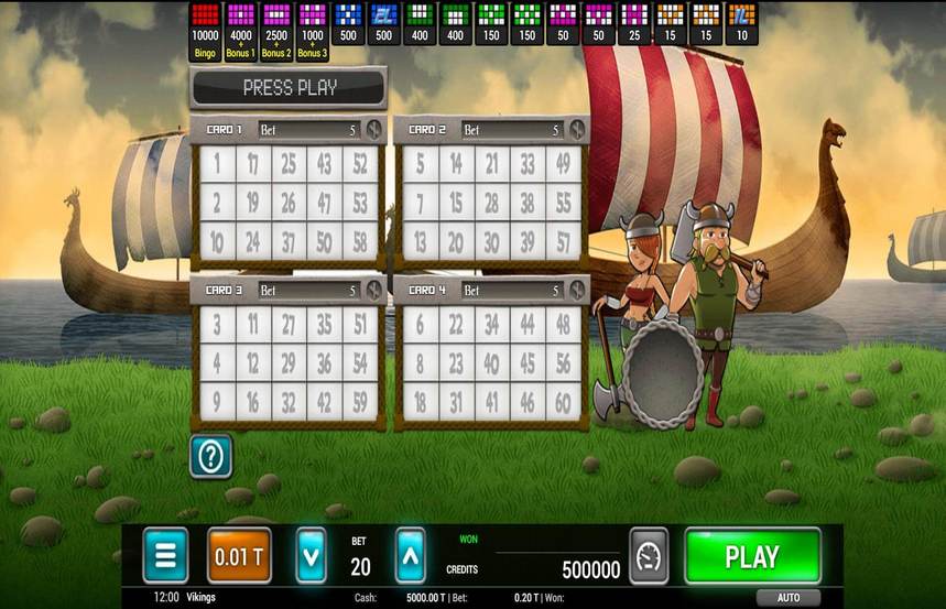 Vikings Bingo