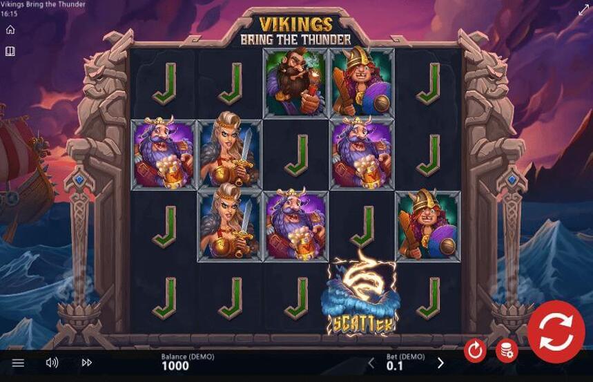 Vikings Bring The Thunder
