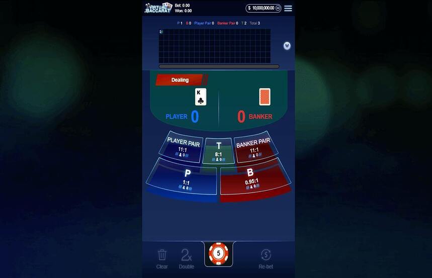 Virtual Baccarat