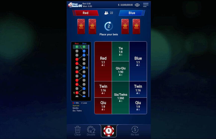 Virtual Domino QQ