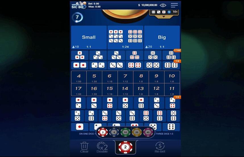 Virtual Sic Bo