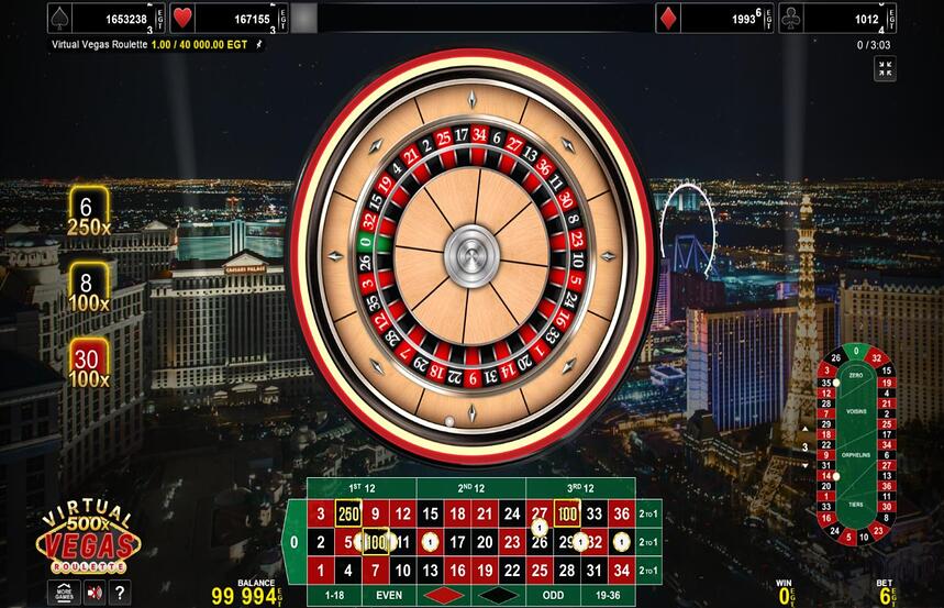 Virtual Vegas Roulette