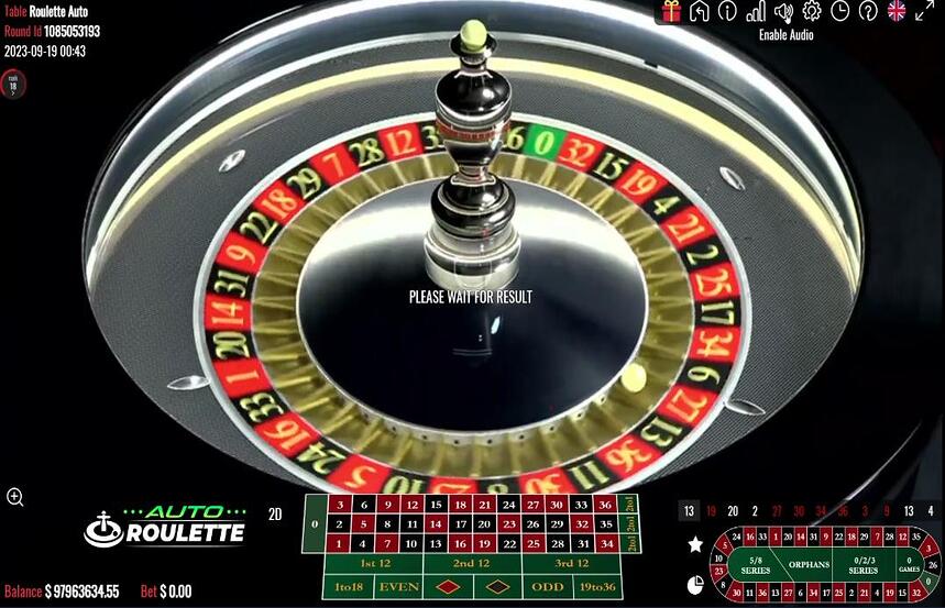 Vivo Gaming Auto Roulette