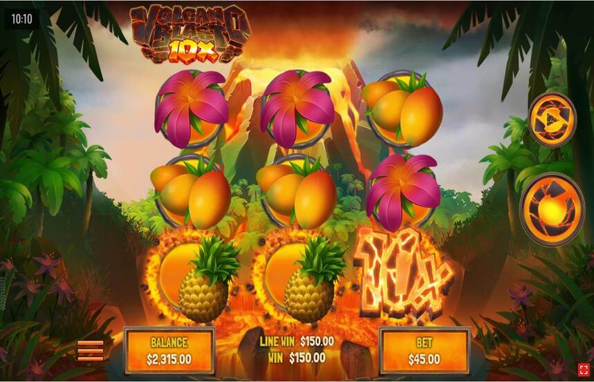 Volcano Blast 10X
