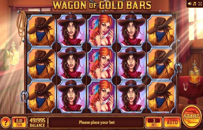 Wagon of Gold Bars