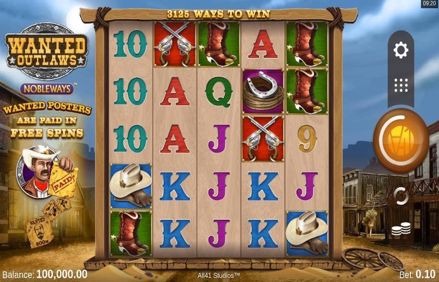 Wanted Outlaws Nobleways