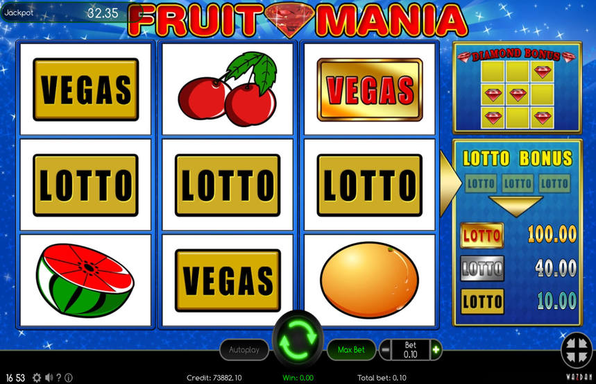 Wazdan Fruit Mania