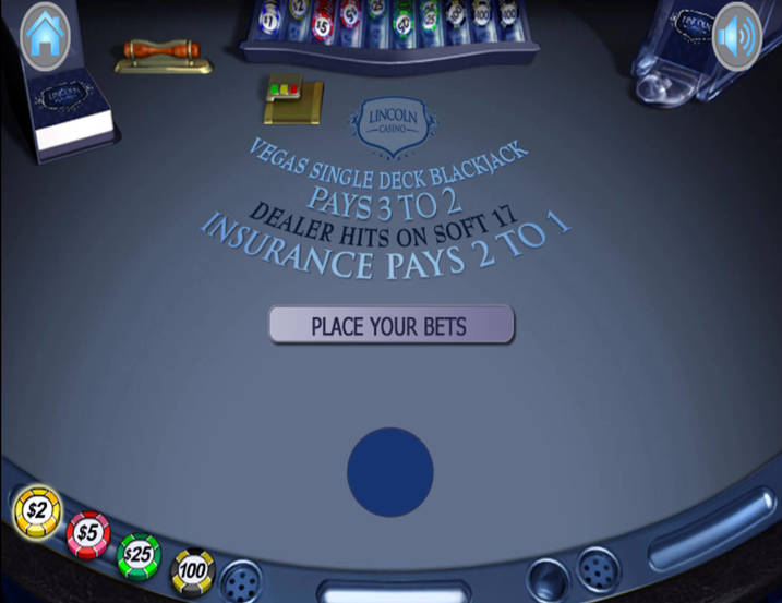 WGS Vegas Single Deck Blackjack