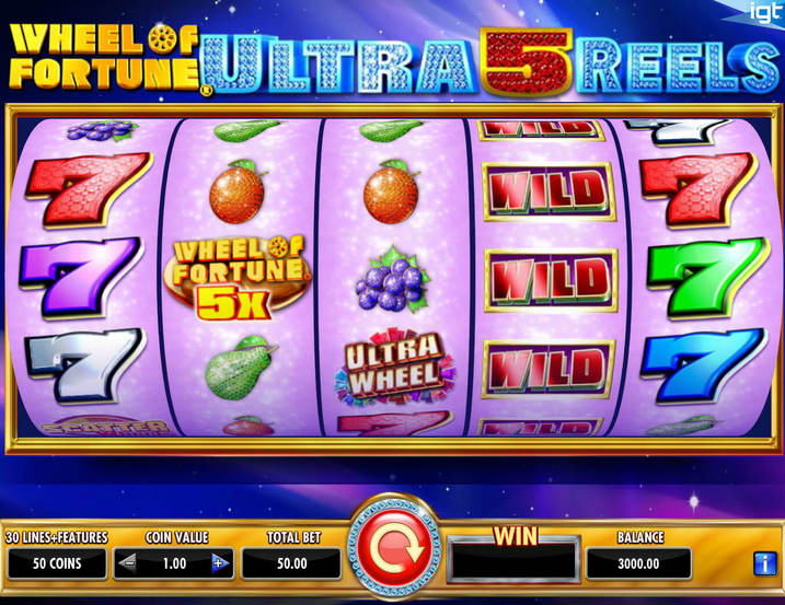 Wheel of Fortune Ultra 5 Reels