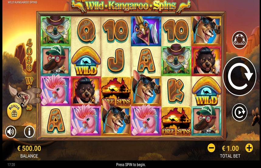 Wild Kangaroo Spins