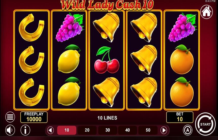 Wild Lady Cash 10