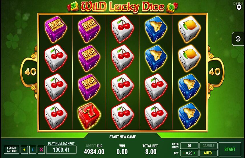 Wild Lucky Dice
