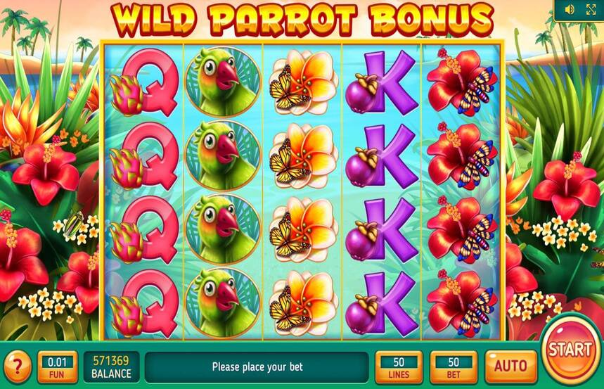 Wild Parrot Bonus