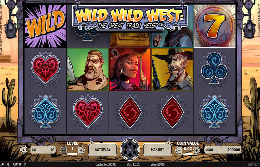 Wild Wild West The Great Train Heist