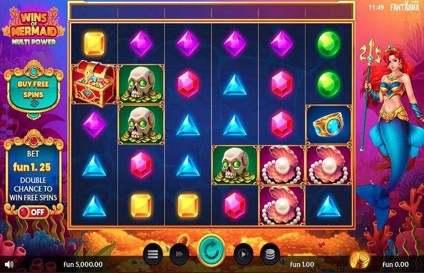 Wins of Mermaid Multi Power