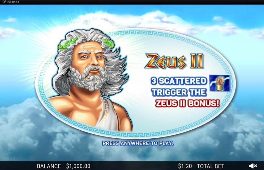WMS Gaming Zeus II