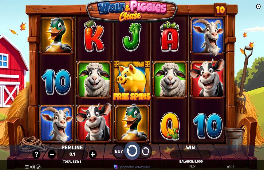 Wolf and Piggies Chase