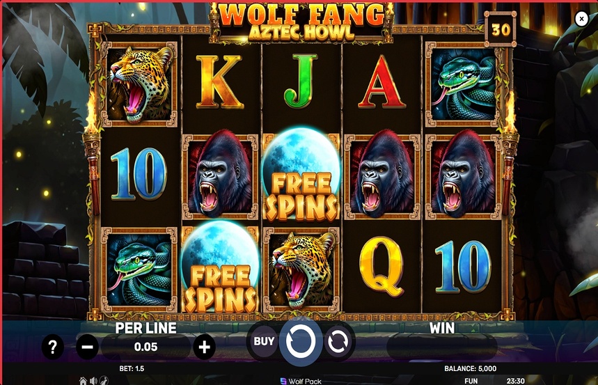Wolf Fang Aztec Howl