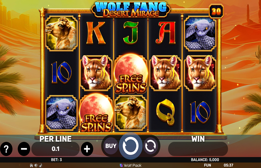 Wolf Fang Desert Mirage