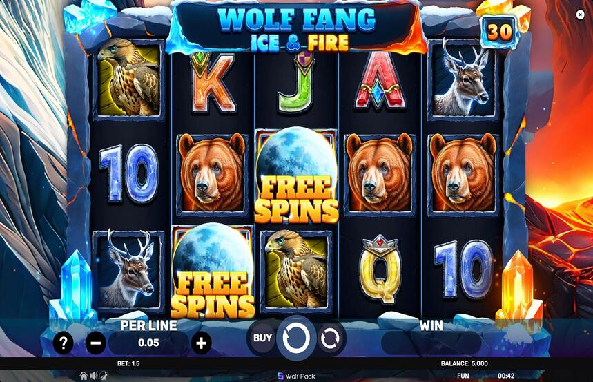 Wolf Fang Ice and Fire