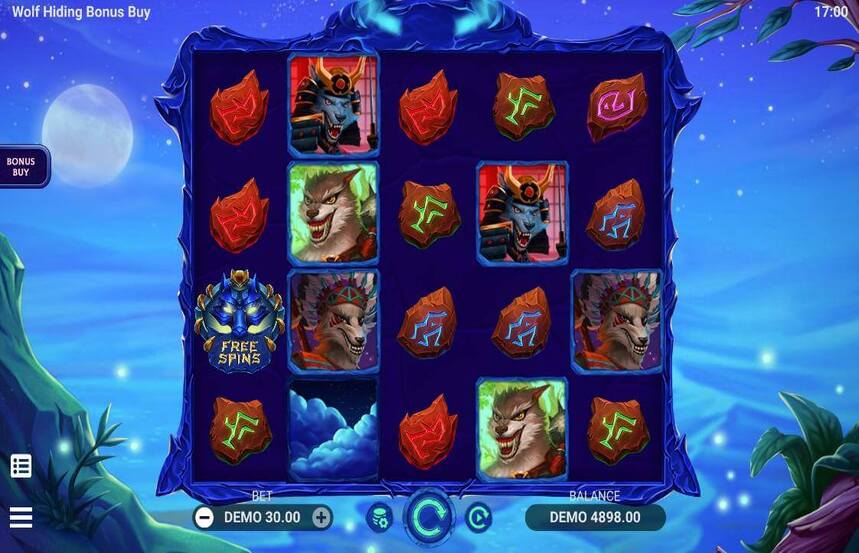 Wolf Hiding Bonus Buy