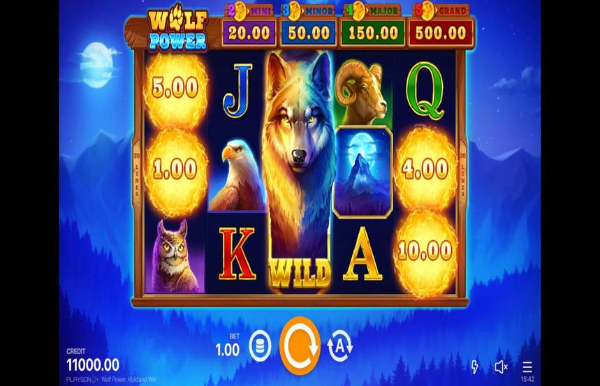 Wolf Power Hold and Win