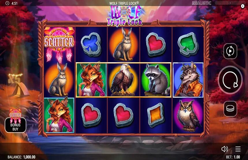 Wolf Triple Lock