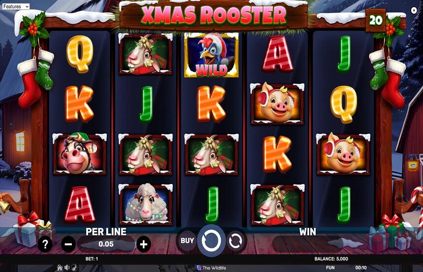 Xmas Rooster