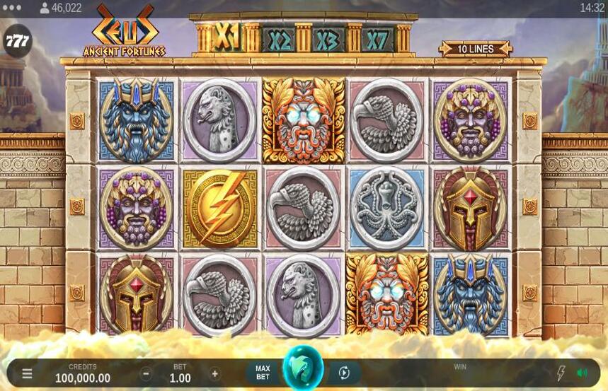 Zeus Ancient Fortunes