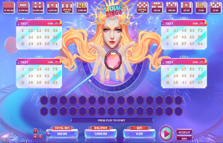 Zodiac Bingo
